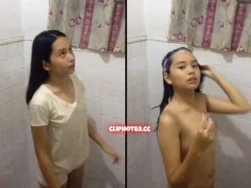 em gái tự quay đi tắm cho người yêu xem