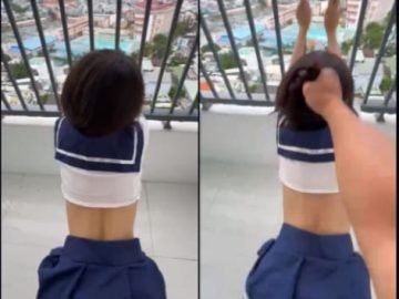 Doggy em hàng cosplay ngoài bang công