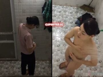 quay lén chị gái đi tắm