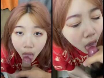 Xuất vào miệng em gái xinh da trắng
